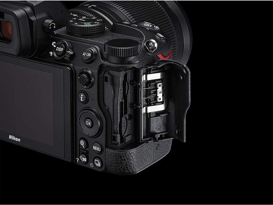 Nikon Z5 Mirrorless Camera Full Frame Body FX-Format 4K UHD Bundle with Deco Gear Photography Backpack + Photo Video LED Lighting + Lexar 64GB High Speed SD Card + Software Kit and Accessories