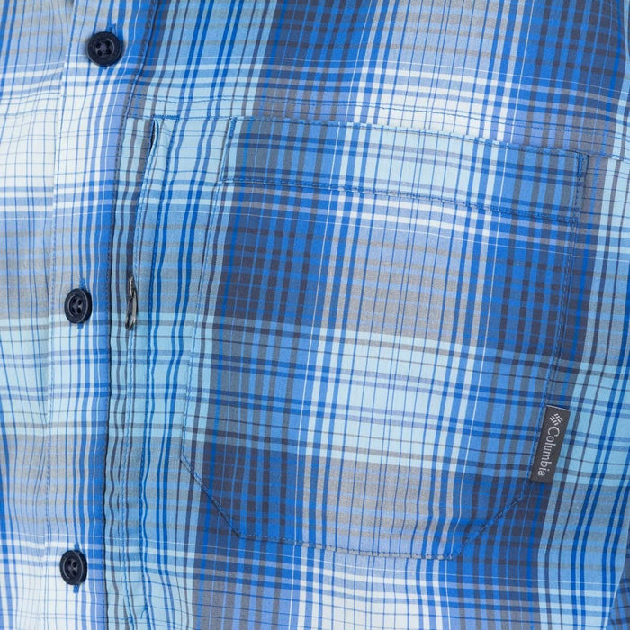 Columbia Men's Global Adventure Iv Yarn Dye Short Sleeve Shirt