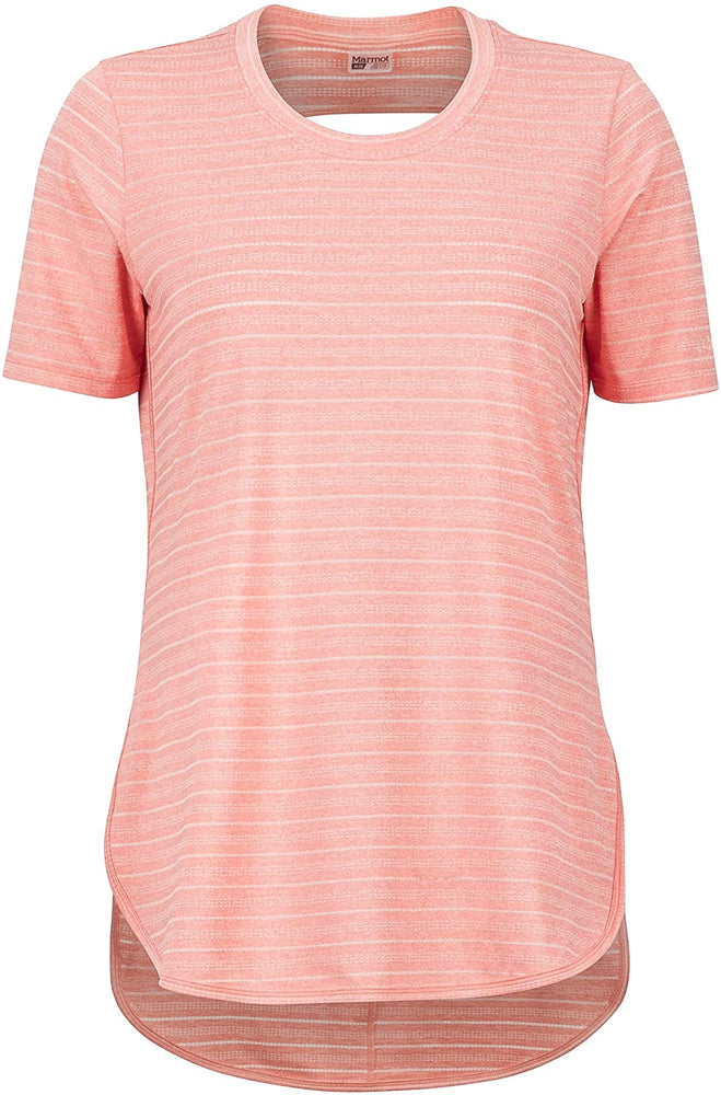 Marmot Ellie Short Sleeve - Women's, Flamingo, Medium, 47430-6879-M