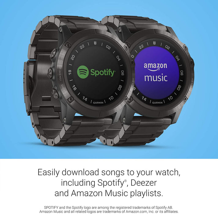 Garmin D2 Delta, GPS Pilot Watch, Includes Smartwatch Features, Heart Rate and Music
