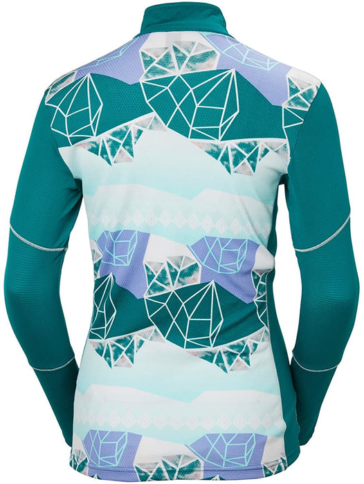 Helly-Hansen W Hh LIFA Active Graphic 1/2 Zip Baselayer Top