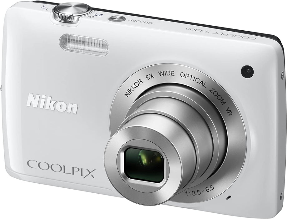 Nikon COOLPIX S4300 16 MP Digital Camera with 6x Zoom NIKKOR Glass Lens and 3-inch Touchscreen LCD (Plum)