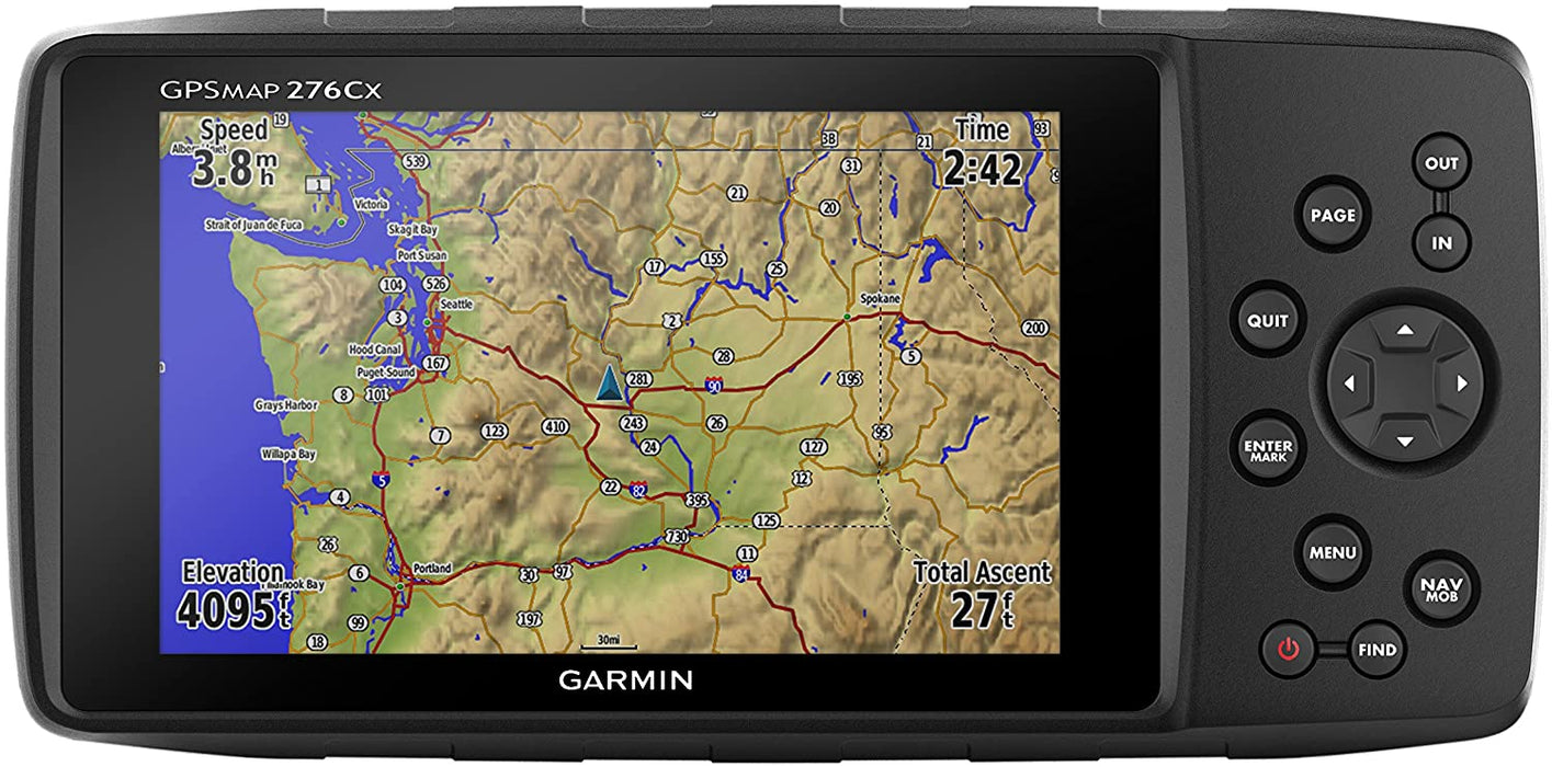 Garmin 010-01607-05 GPSMAP 276Cx Automotive Bundle