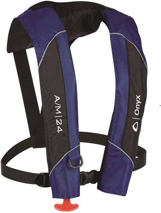 ABSOLUTE OUTDOOR Onyx A/M-24 Automatic/Manual Inflatable Life Jacket