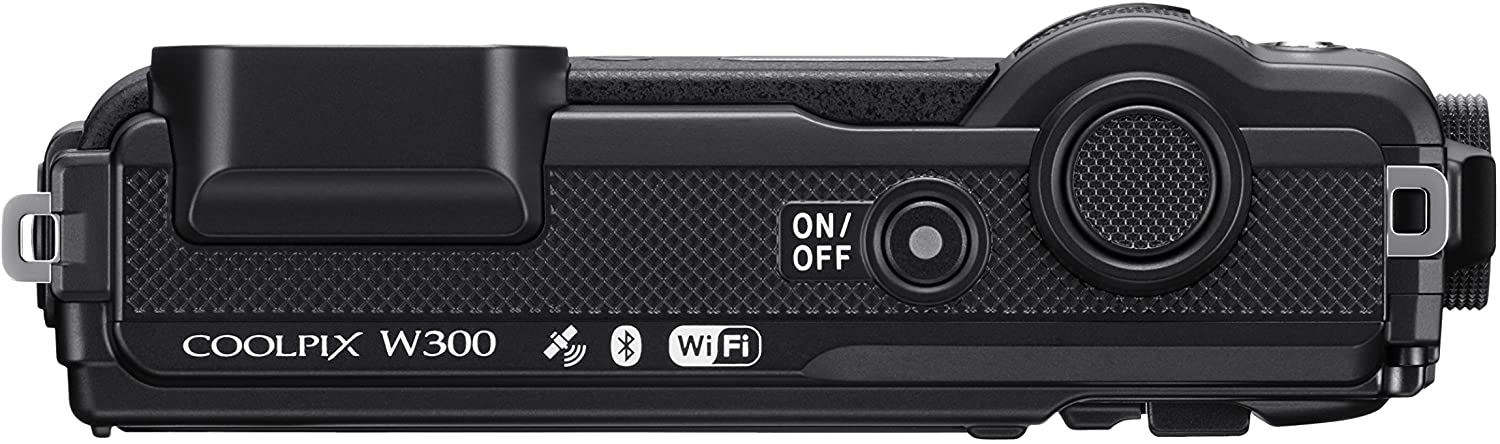 Nikon W300 Waterproof Underwater Digital Camera with TFT LCD, 3"