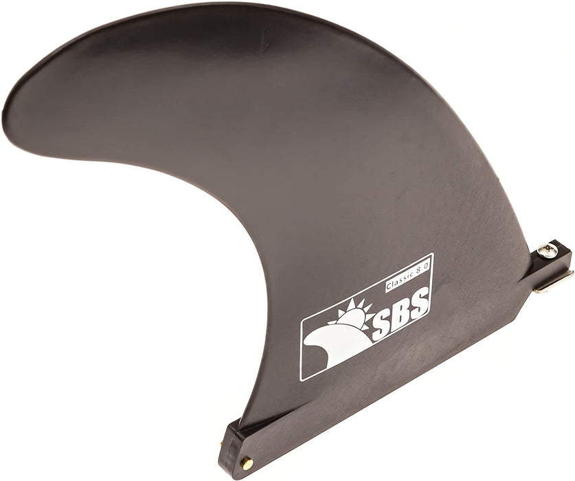 Santa Barbara Surfing SBS - 8 inch Longboard & SUP Single Fin - 8" Center Fin for Surfboard & Paddleboard