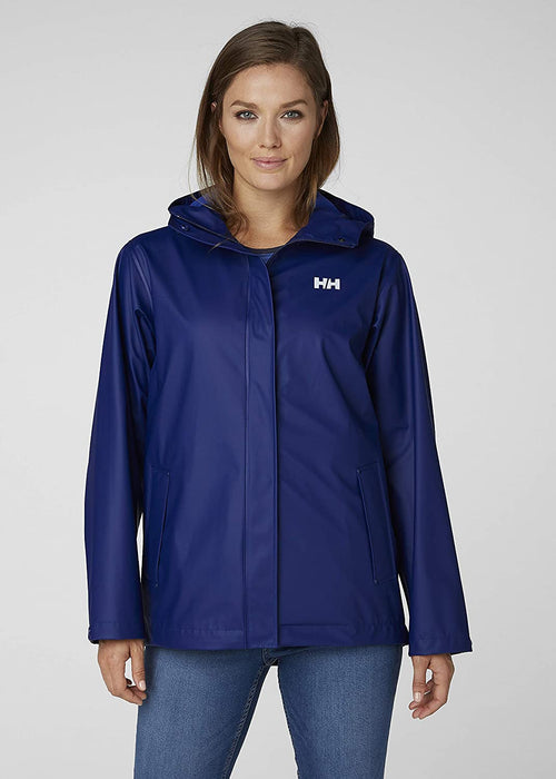 Helly-Hansen womens Moss Hooded Fully Waterproof Windproof Raincoat Jacket