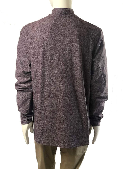 Lululemon Surge Warm 1/2 Zip - HBCY (Heathered Black Cherry)