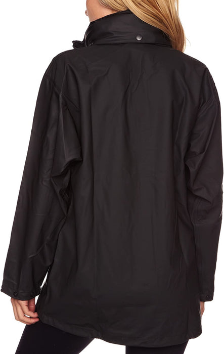 Helly Hansen Women's Voss Windproof Waterproof Rain Coat Jacket with Stowable Hood