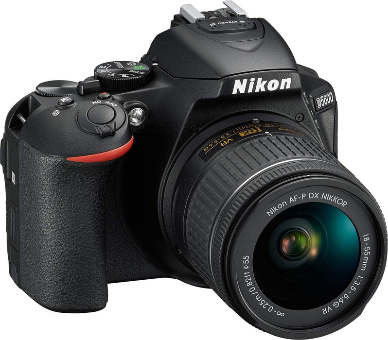 Nikon D5600 24.2MP DSLR Camera with 18-55mm and 70-300mm Lenses Bundled with 64GB SD Card, Filters