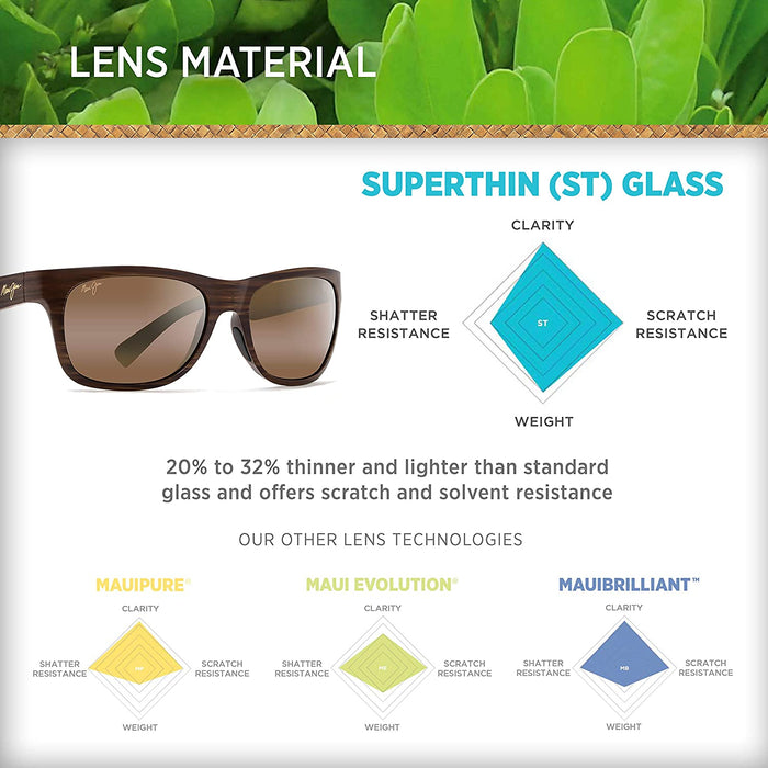 Maui Jim Kahi Wrap Sunglasses