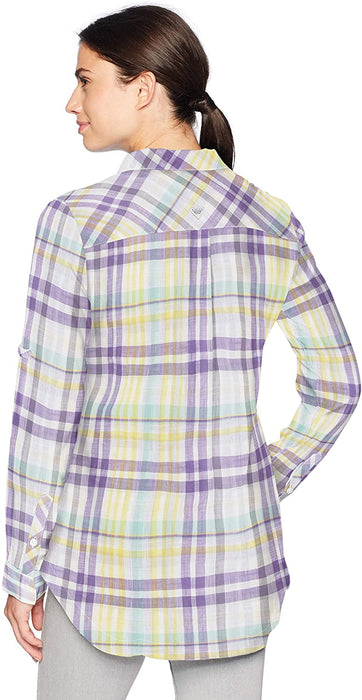 Columbia Womens Coral Springs Ii Woven Long Sleeve