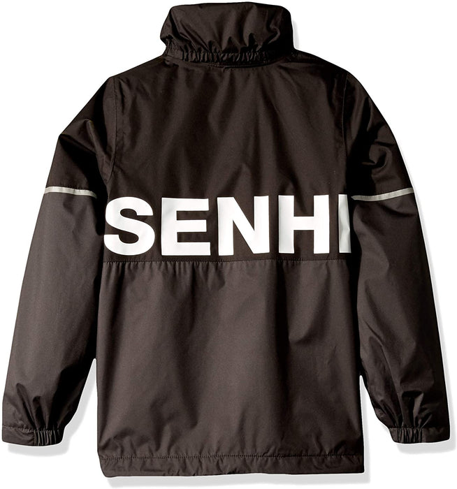 Helly-Hansen unisex-child Jr Block It Waterproof Rain Jacket With Hood