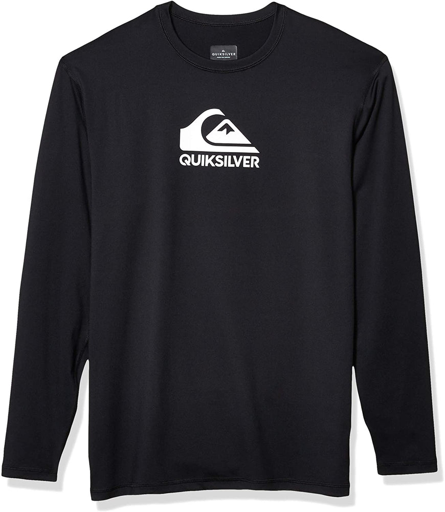 Quiksilver Men's Solid Streak Long Sleeve Rash Guard