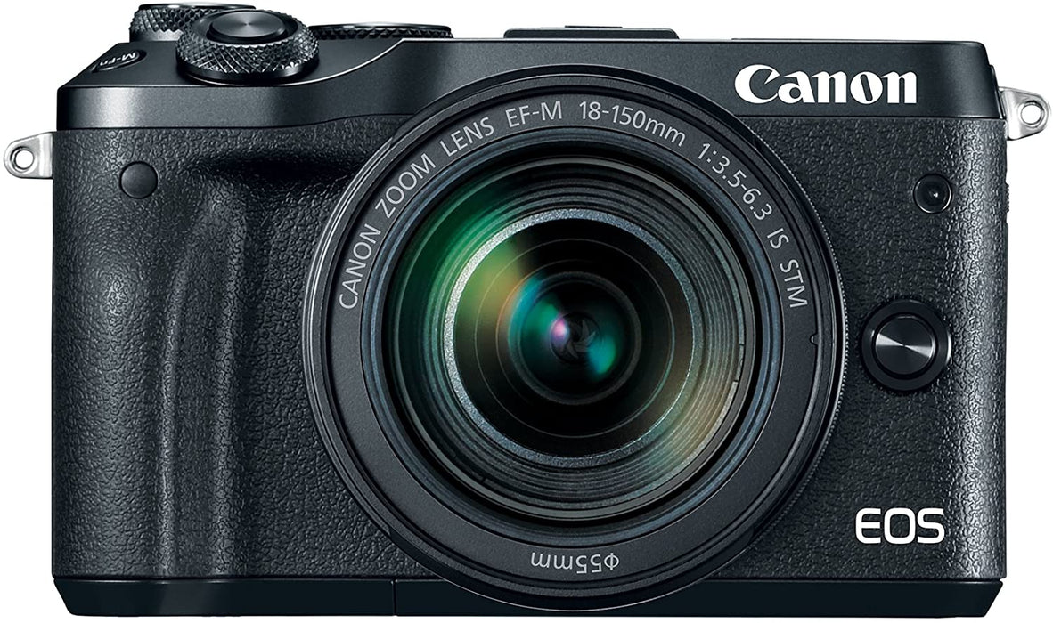 Canon EOS M6 (Black) 18-150mm f/3.5-6.3 IS STM Kit