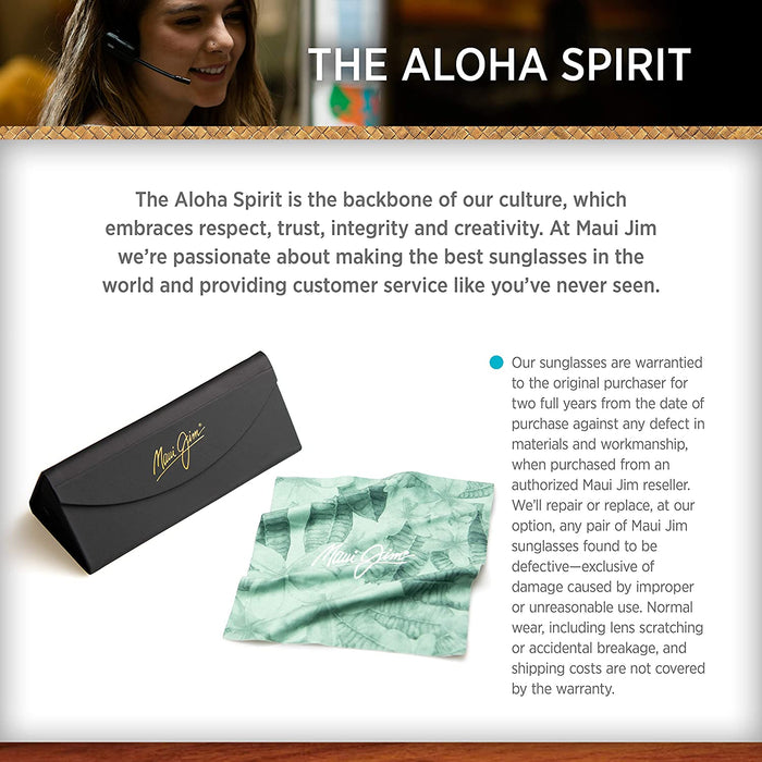 Maui Jim Kahi Wrap Sunglasses