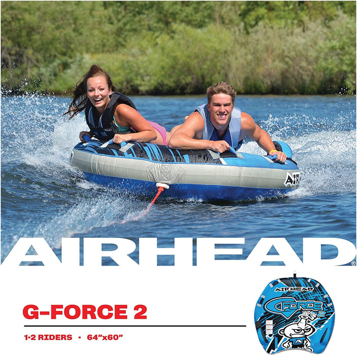 Airhead G-Force Towable Tube for Boating with 1-4 Rider Options