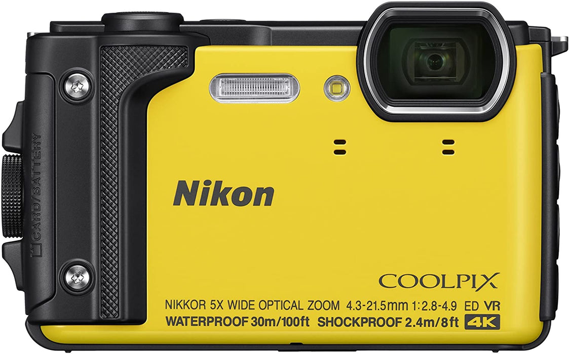 Nikon W300 Waterproof Underwater Digital Camera with TFT LCD, 3"