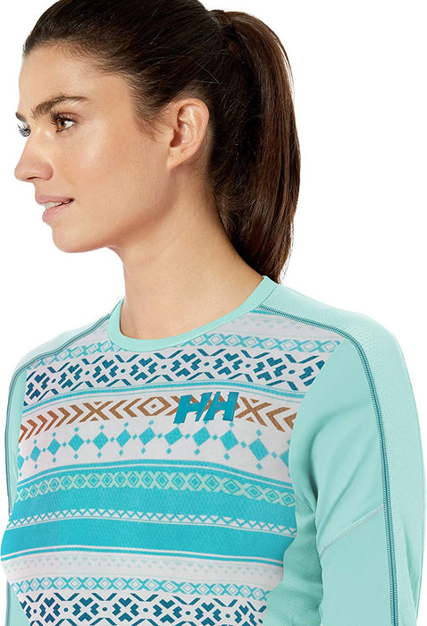 Helly-Hansen W Hh LIFA Active Graphic Baselayer Crew Top