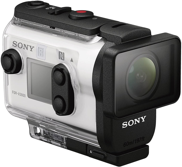 Sony FDRX3000/W Underwater Camcorder 4K, White