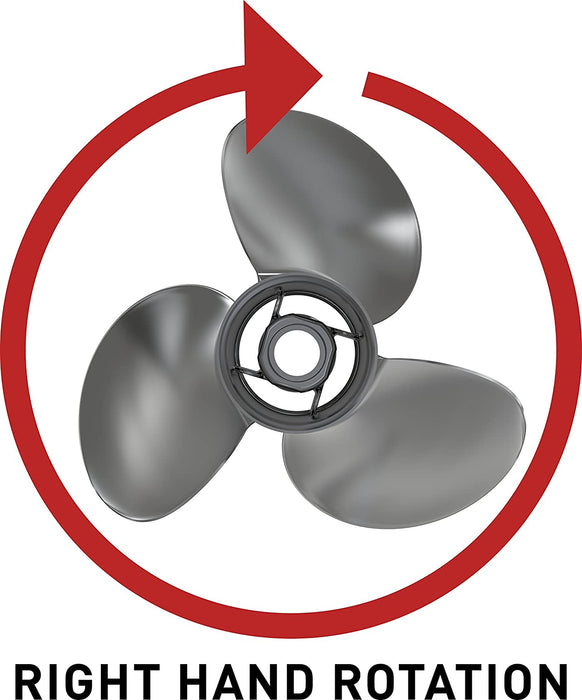 Quicksilver Silverado Propeller High Polished Stainless Finish
