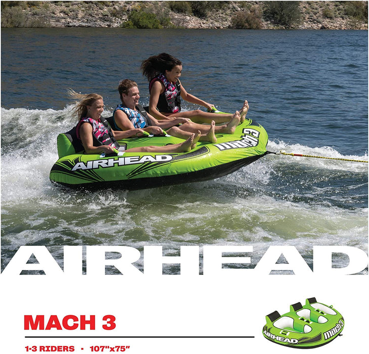 Airhead Mach | Towable Tube for Boating - 1, 2