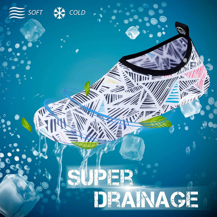 SIMARI Water Shoes Womens and Mens Quick-Dry Aqua Socks Barefoot for Outdoor Beach Swim Surf Yoga Exercise SWS001