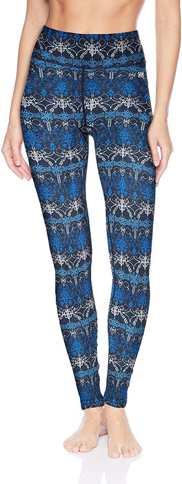 Helly-Hansen Women's W Merino Wool Mid Graphic Baselayer Pants