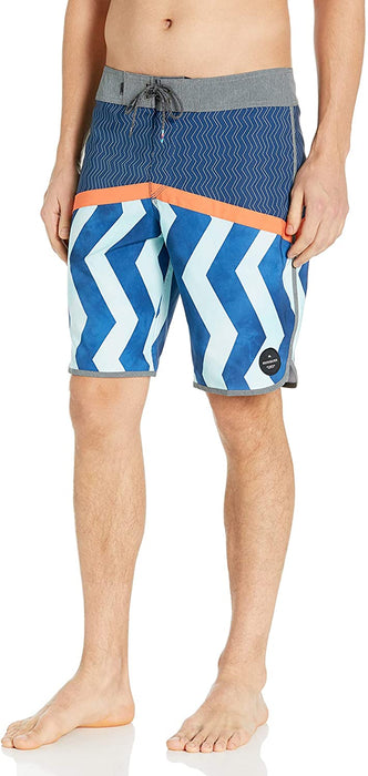 Quiksilver Men's Crypto Zig Zag 20 Boardshort Swim Trunk