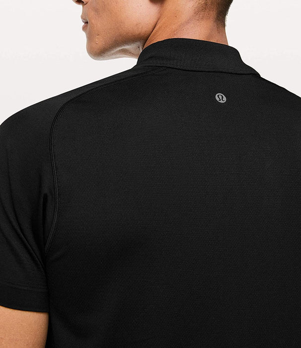 Lululemon Mens Metal Vent Tech Polo Short Sleeve Shirt