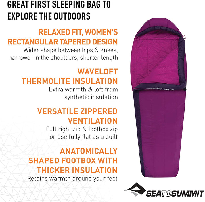 Sea to Summit Quest Womens Synthetic Sleeping Bag