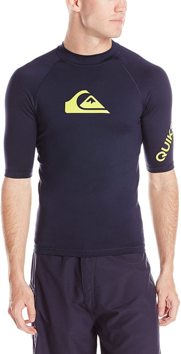 Quiksilver Men's All Time Ss Short Sleeve Surf Tee Rashguard