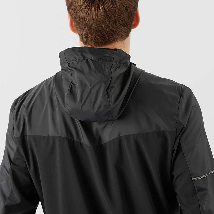 Salomon mens Agile Full Zip Hoodie M