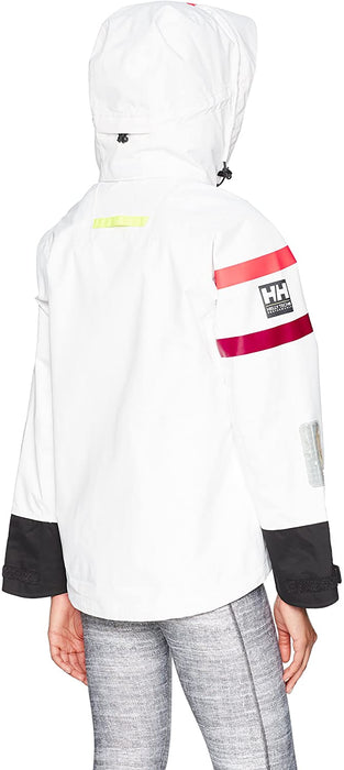 Helly Hansen Women's Salt Waterproof Windproof Breathable Performance Sailing Rain Jacket with Hood