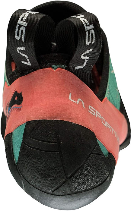 La Sportiva Women's Climbing Shoes, Mint Coral