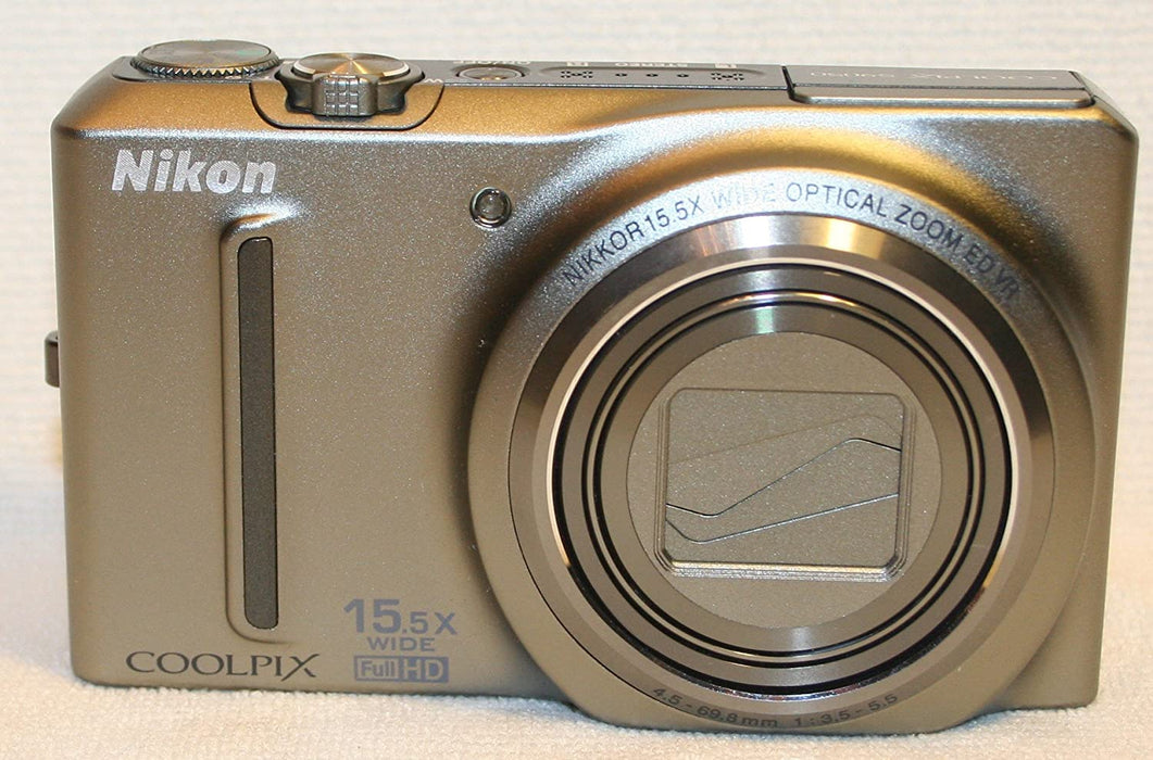 Nikon Coolpix S9050 Digital Camera (Silver)