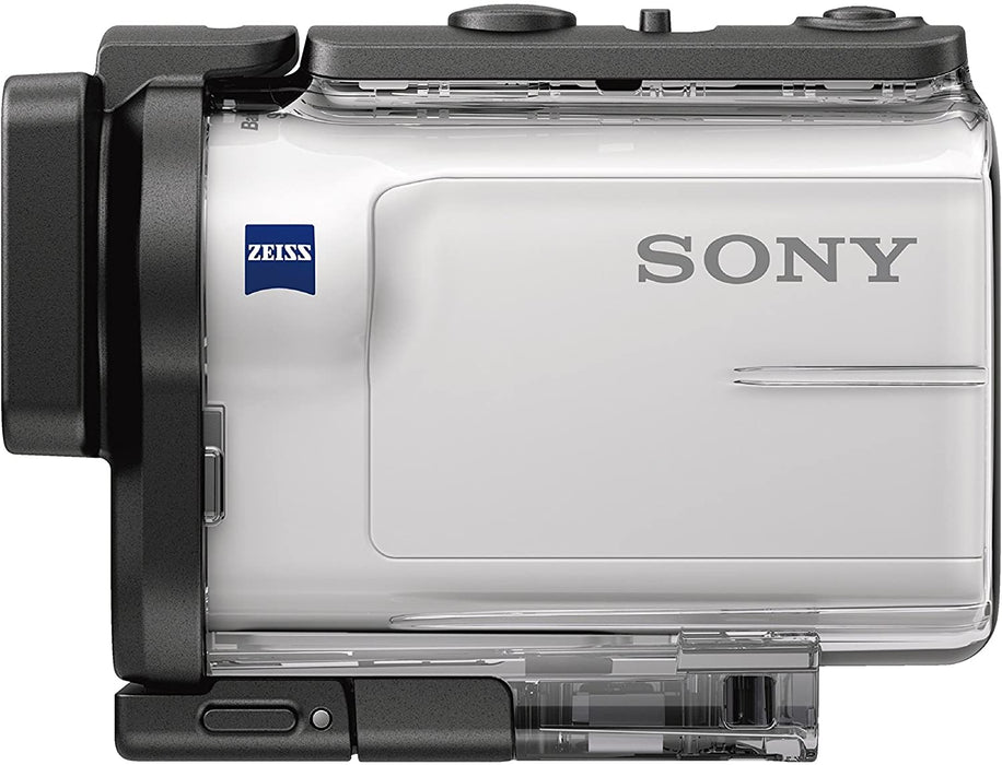 Sony HDRAS300/W HD Recording, Action Cam Underwater Camcorder, White