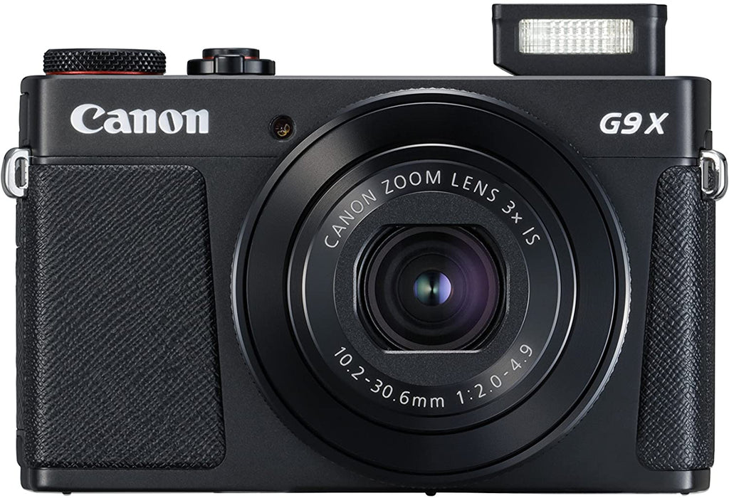 Canon PowerShot G9 X Mark II Compact Digital Camera w/ 1 Inch Sensor and 3inch LCD - Wi-Fi, NFC, Bluetooth Enabled (Black)