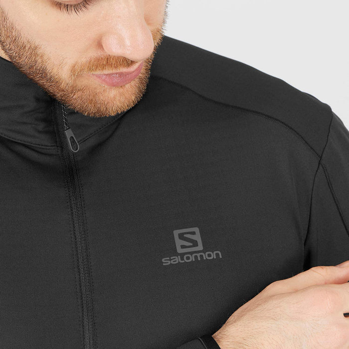 Salomon mens Outrack Half Zip Mid