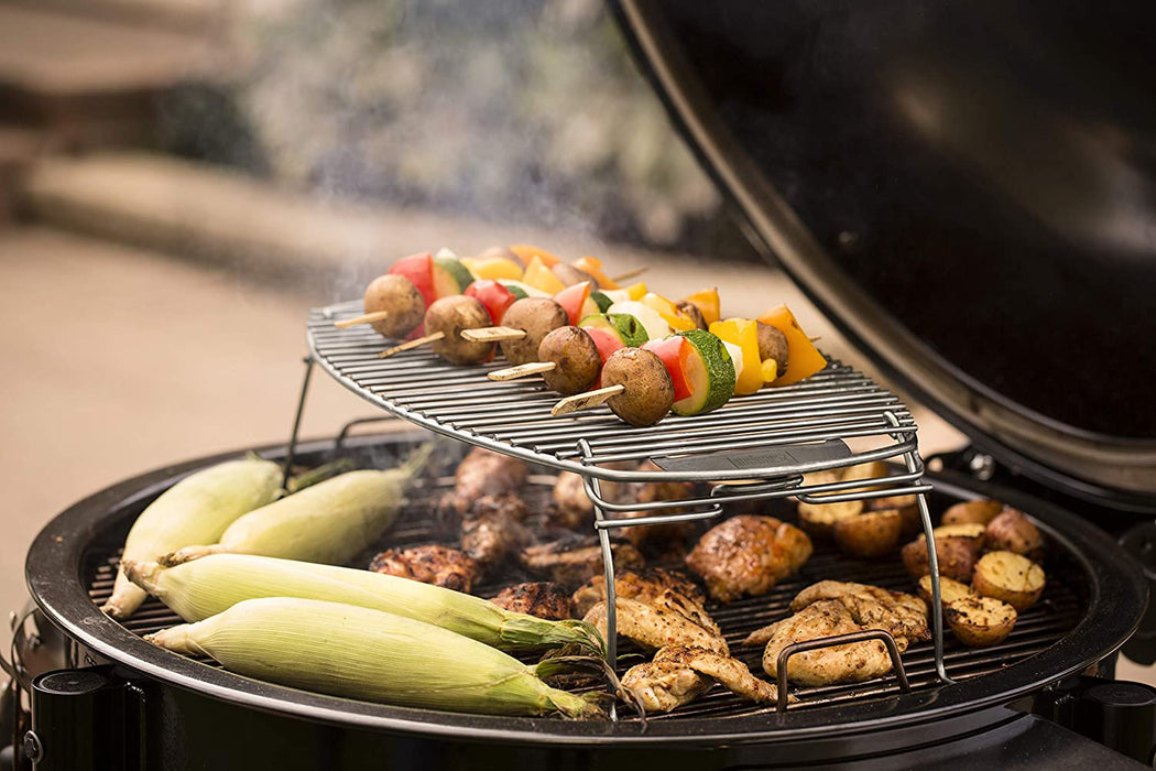 Weber Stephen Products 7647 22" x 12" Expansion Grilling Rack, Multicolor