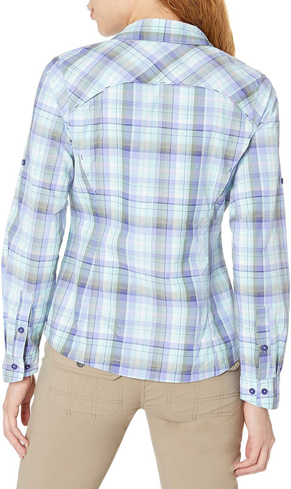 Columbia Women's Saturday Trail Plaid Long Sleeve Shirt