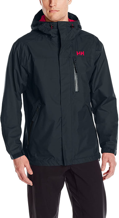 Helly Hansen Men's Vancouver Waterproof Windproof Breathable Hiking Shell Rain Jacket with Hood