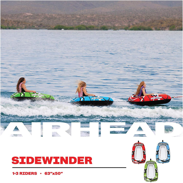 Sportsstuff Sidewinder | 1-3 Rider Towable Tube for Boating