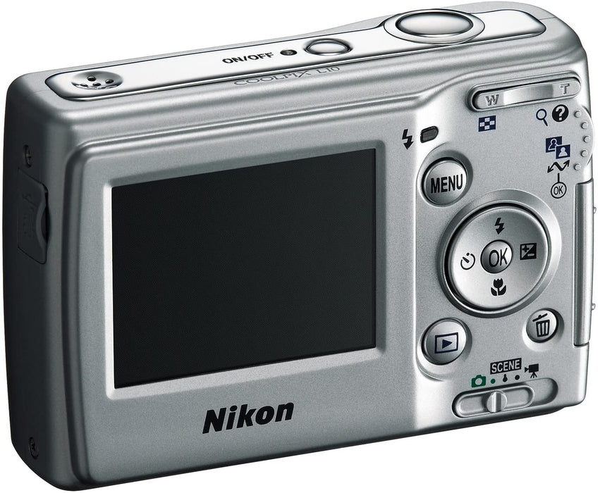 Nikon Coolpix L10 5MP Digital Camera with 3x Optical Zoom