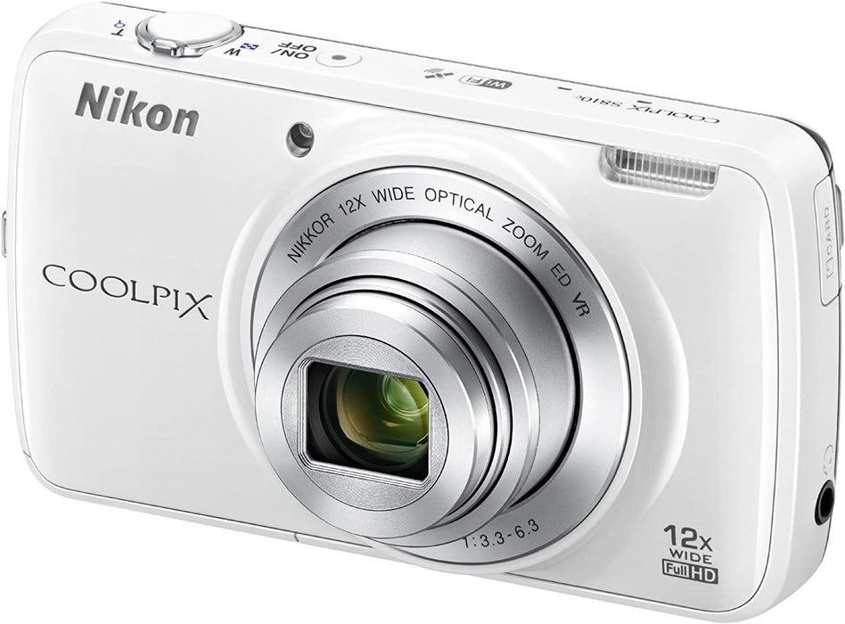Nikon COOLPIX S810c Digital Camera (White)