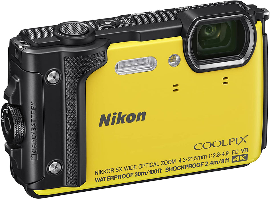 Nikon W300 Waterproof Underwater Digital Camera with TFT LCD, 3"