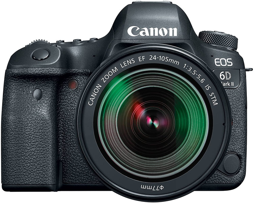 Canon EOS 6D Mark II with EF 24-105mm IS STM Lens - WiFi Enabled (Renewed)