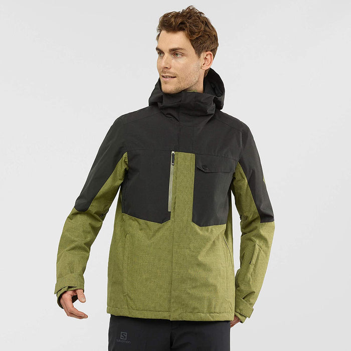 Salomon mens Powderstash Jacket