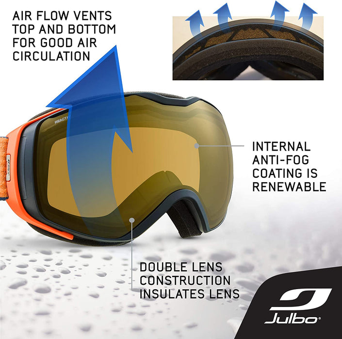 Julbo Universe Snow Goggles with Photochromic REACTIV Lens