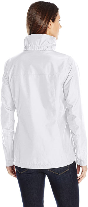 Helly-Hansen Aden Waterproof Windproof Breathable Packable Hood Rain Coat Jacket